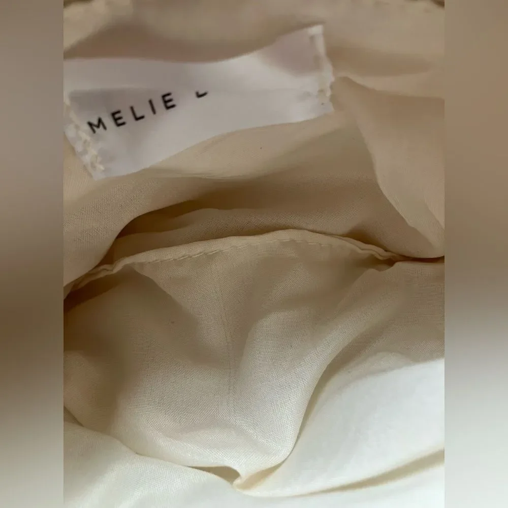Melie Bianca Alexandra Bag -Cream